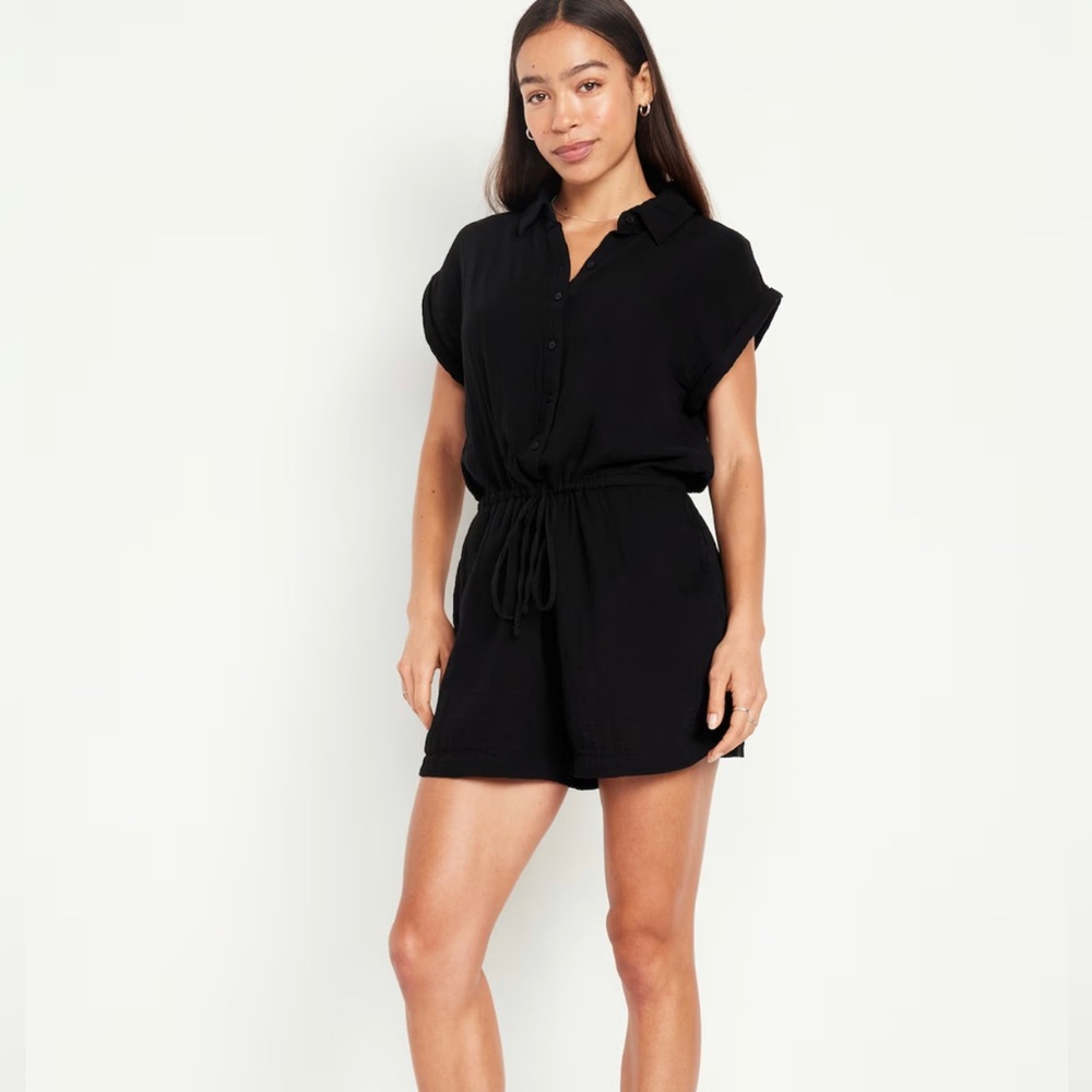 New Black Romper